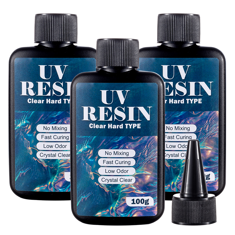 Resin Art Stone - 100/200/300g UV Resin Hard Type Crystal