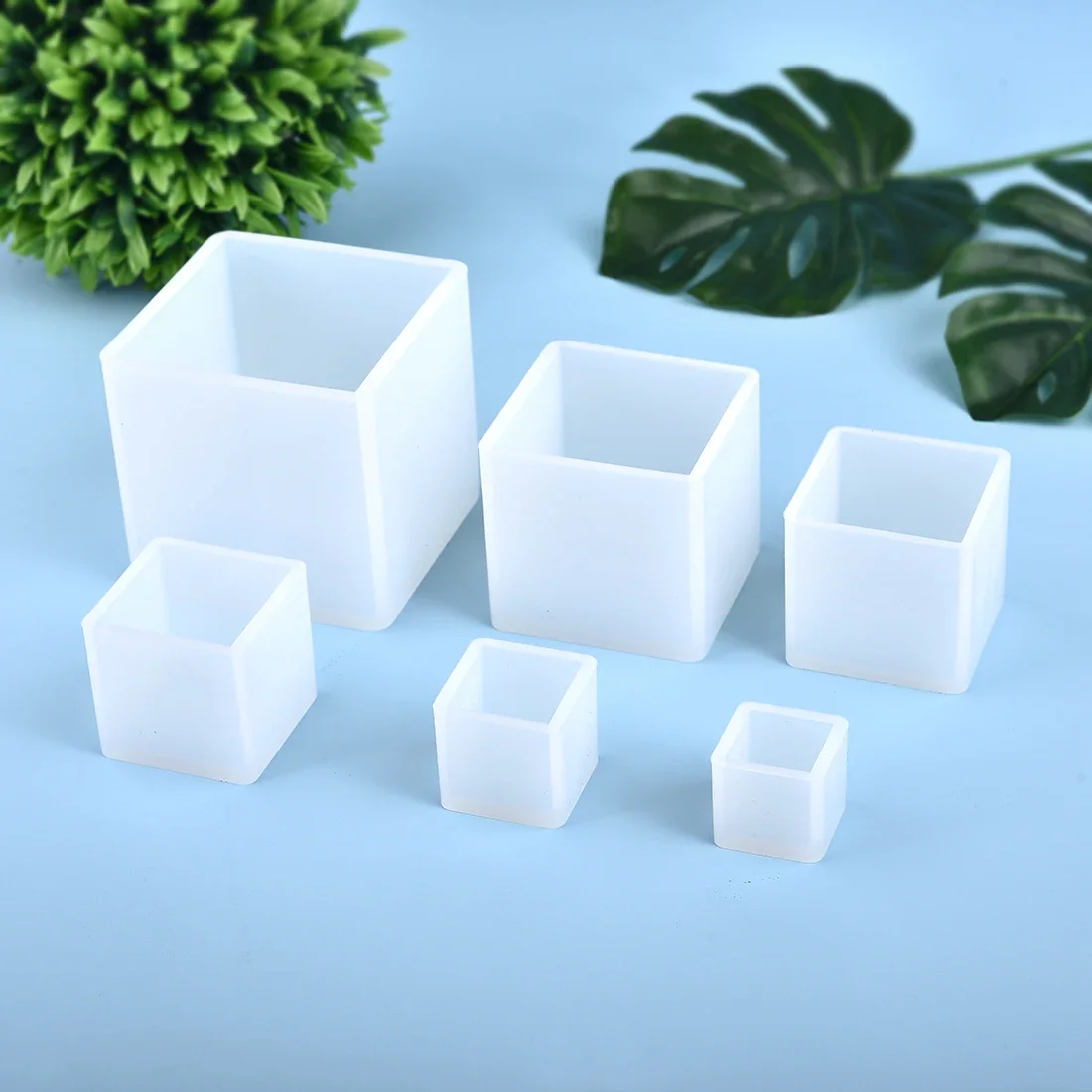 Resin Art Stone - Resin Silicone Mold 3D Cube Casting
