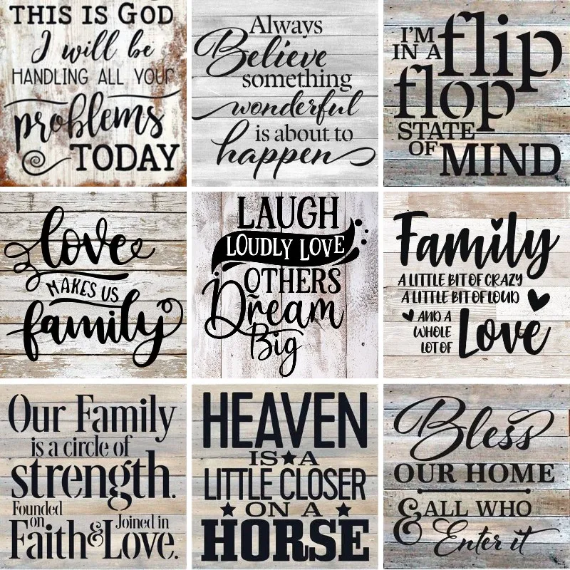 Resin Art Quotes - Diamond Painting Family Quotes,Inspirational Sayings Diamond
