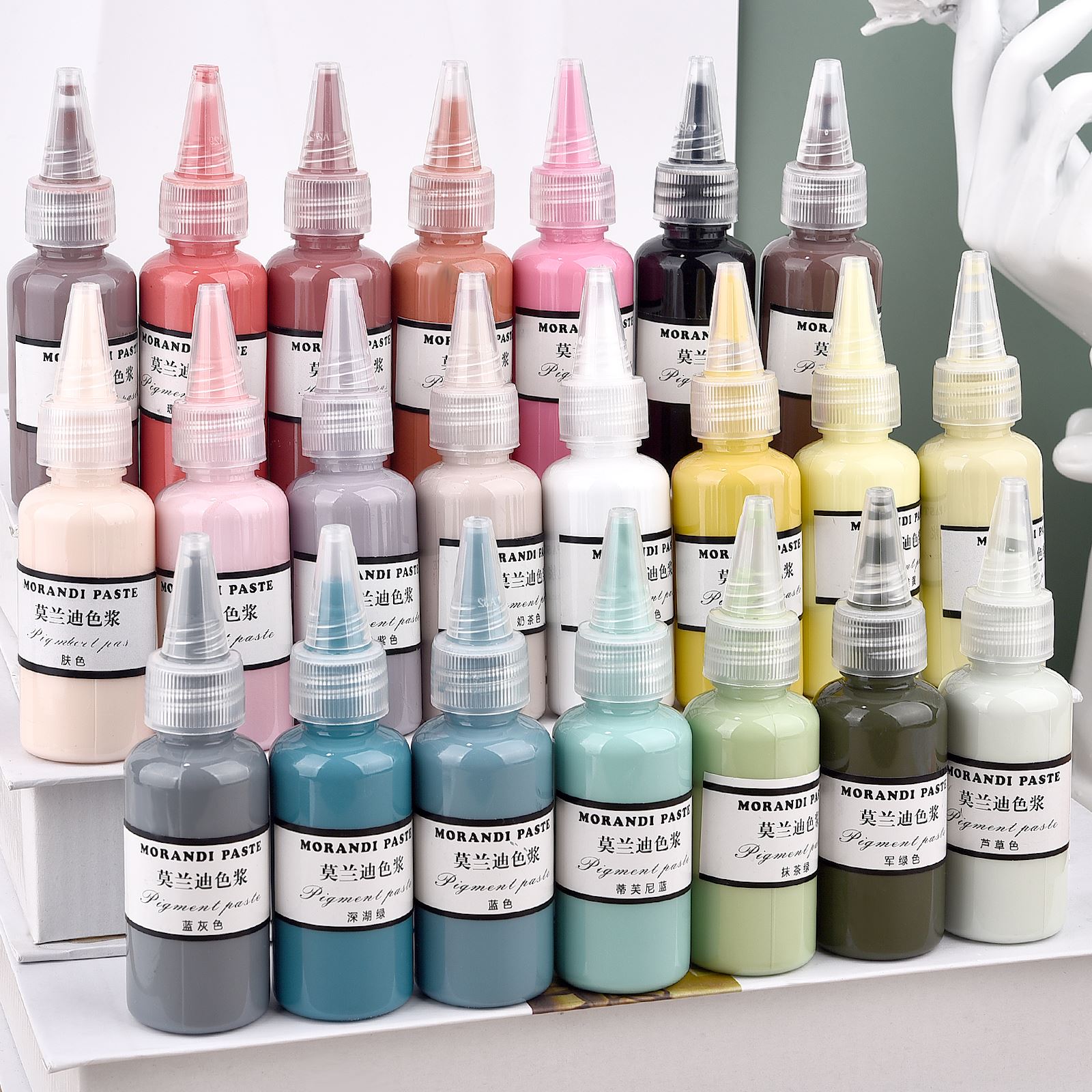 Resin Color Paste - Morandi Colors Liquid Resin Pigments Epoxy