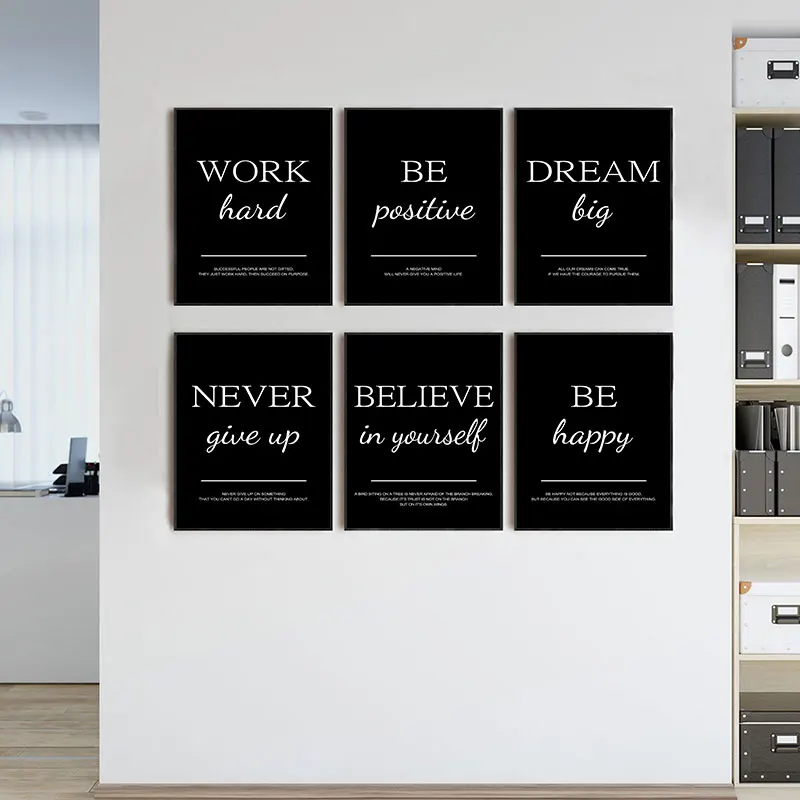 Resin Art Quotes - Modern Simple Inspirational Quotes Diamond Art