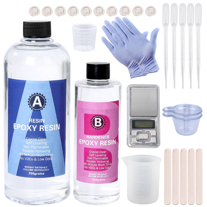 Epoxy Resin Ab - Epoxy Resin Kit Crystal Clear Easy