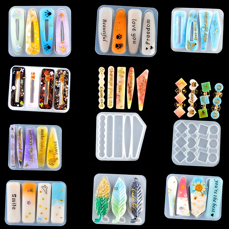 Resin Art Stone - DIY Epoxy Resin Hair Clip Hairpin