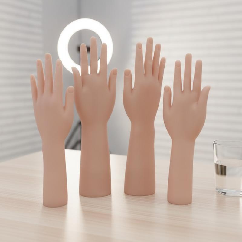 Resin Art Ring - Realistic Lifelike Silicone Female Hand Foot