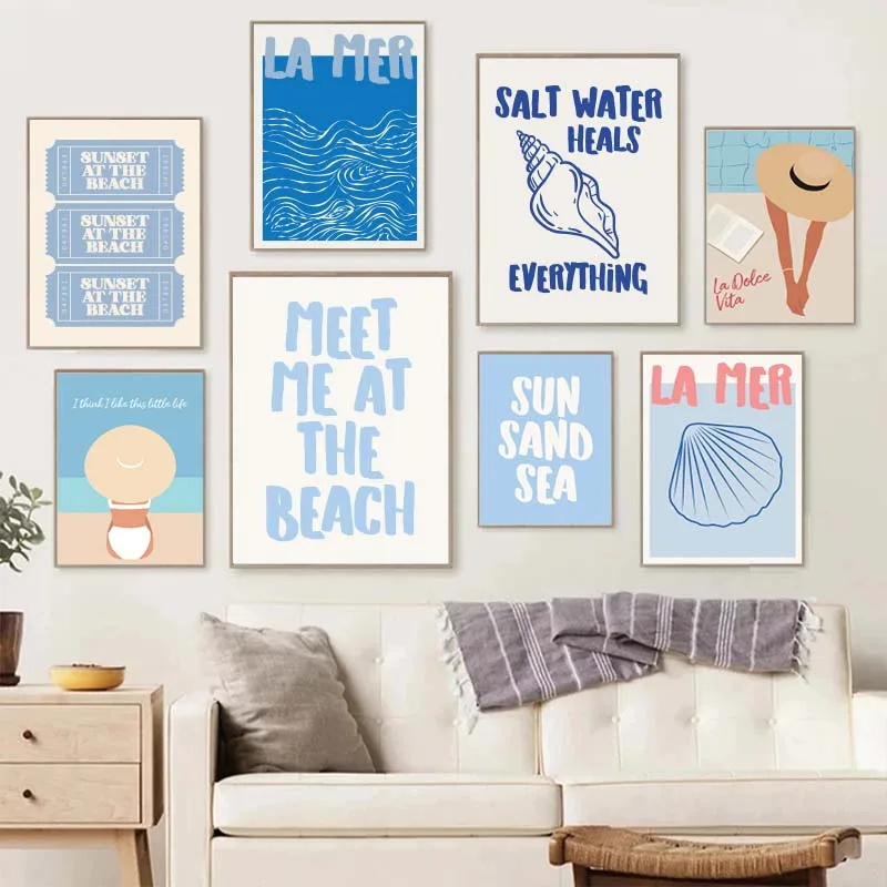 Resin Art Quotes - Seashells Meet Me At The Beach