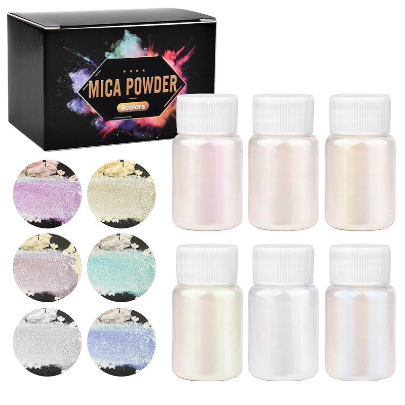Resin Color Paste - 6 Pcs-Set Epoxy Resin Dye Mica