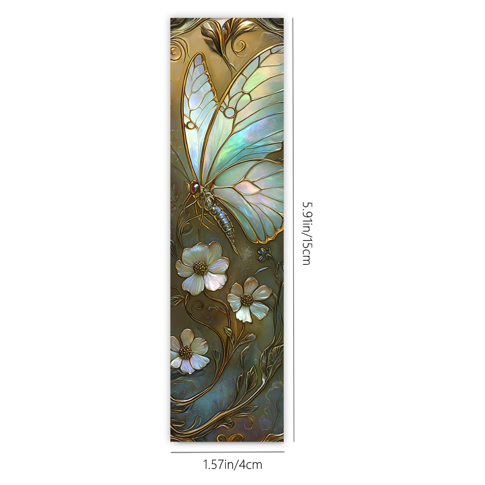32pcs, dreamy butterfly bookma - Resin Art Bookmark review and price