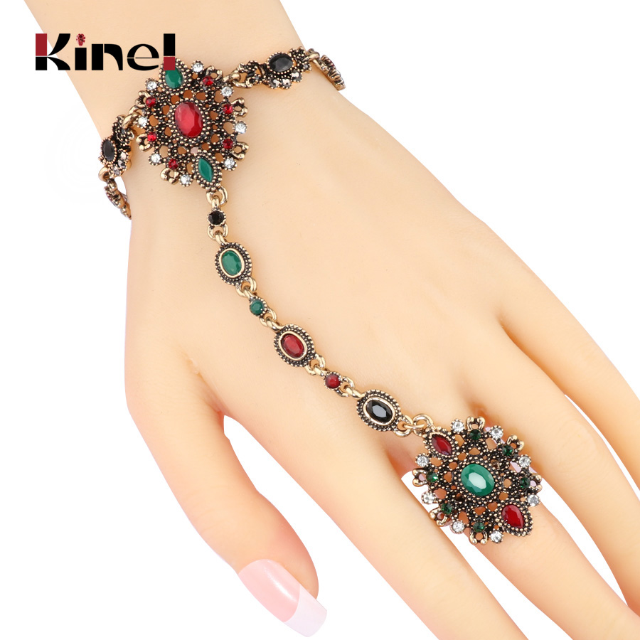 Kinel Unique Bracelet link Rin - Resin Art Ring review and price