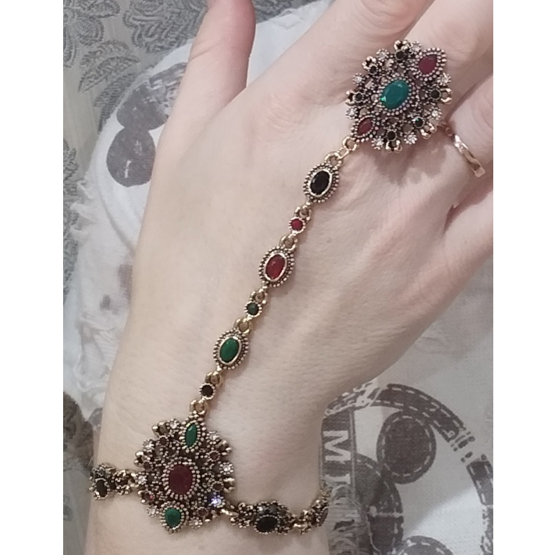 Kinel Unique Bracelet link Rin - Resin Art Ring review and price