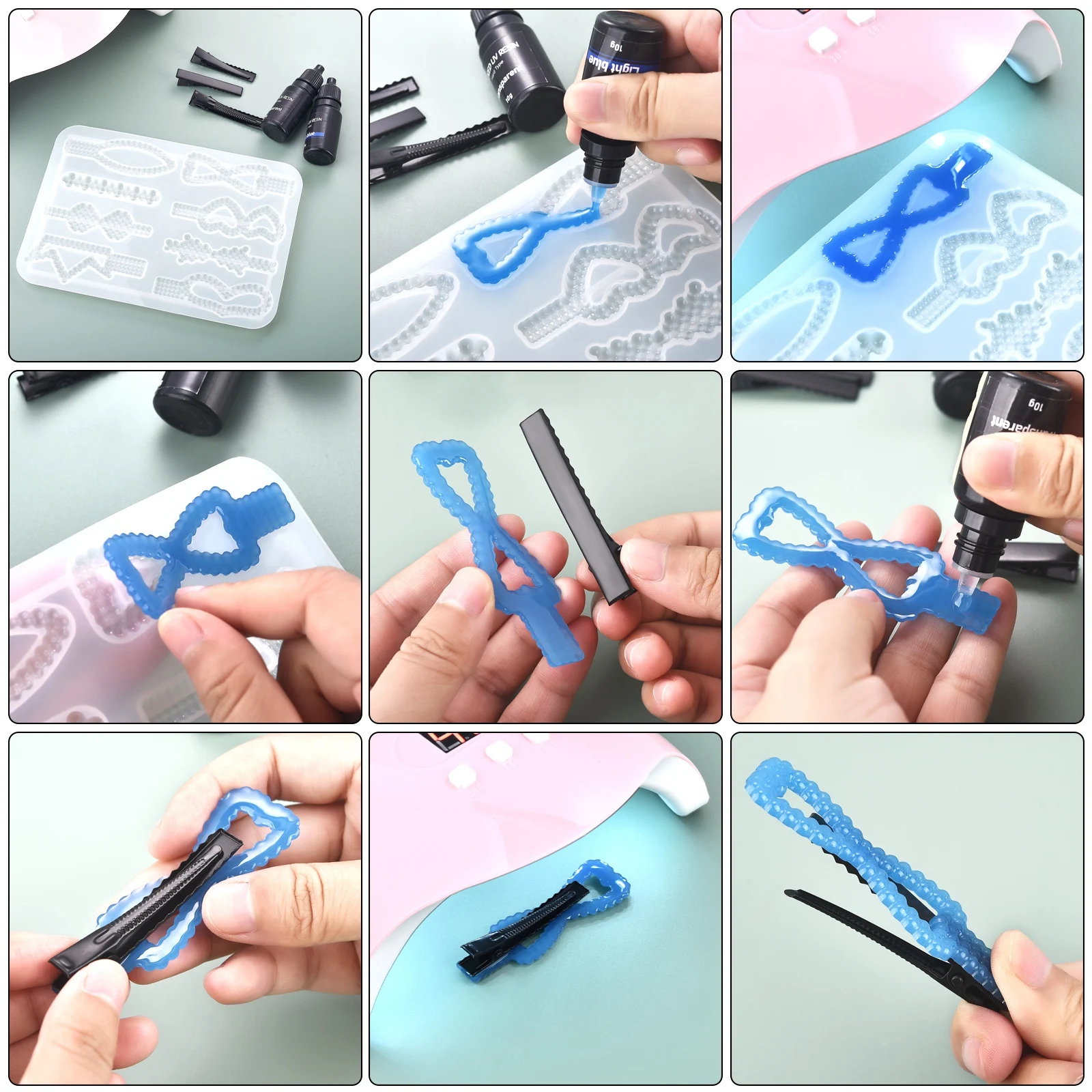 17 Colors UV Resin Glue 10ml E - Uv Resin Clear Hard review and price