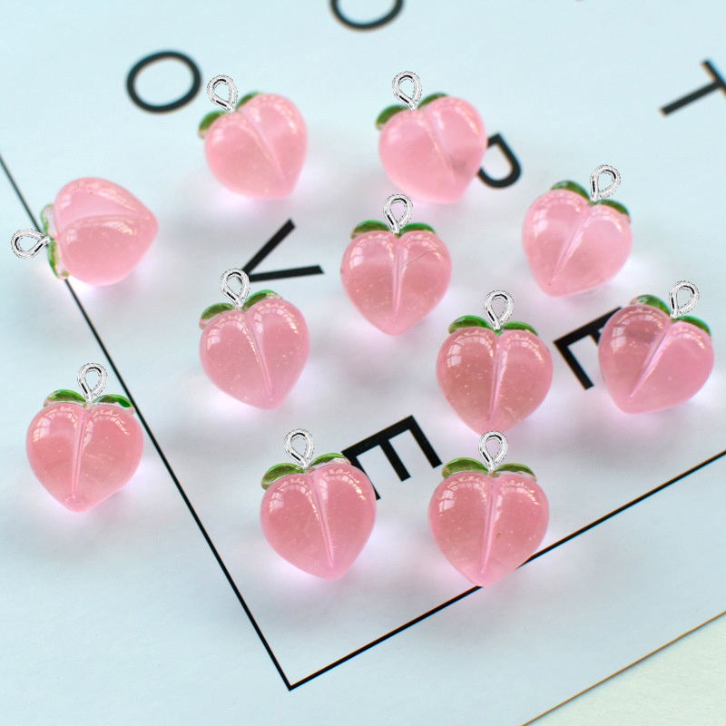 10Pcs New Transparent Peach Fl - Resin Art Notes review and price