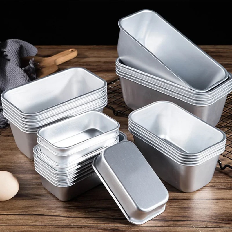 5 Size Aluminium Loaf Pan Rect - Tray Mold Rectangle review and price