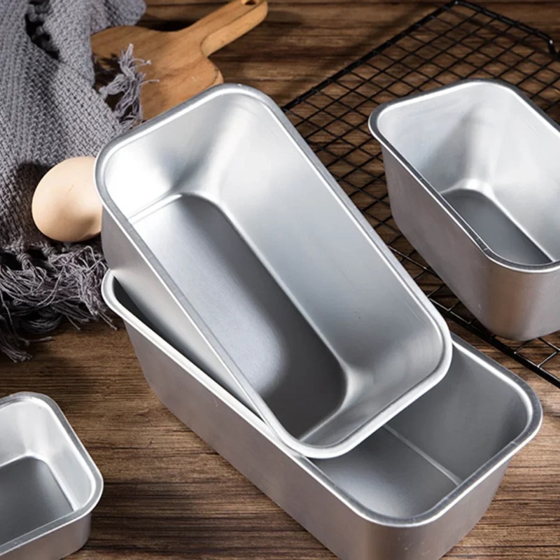 5 Size Aluminium Loaf Pan Rect - Tray Mold Rectangle review and price