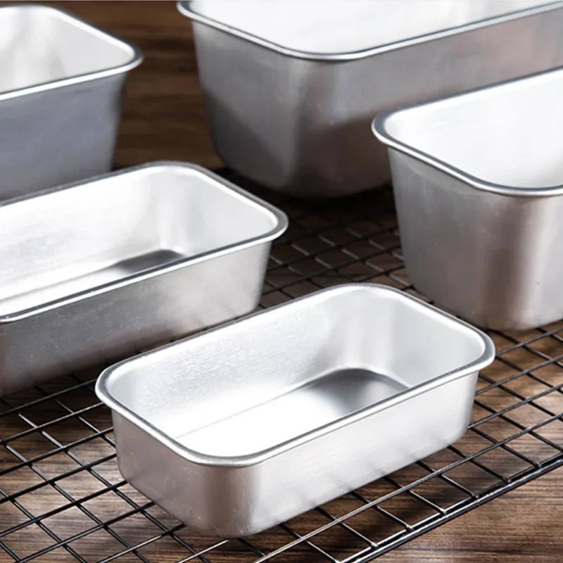 5 Size Aluminium Loaf Pan Rect - Tray Mold Rectangle review and price