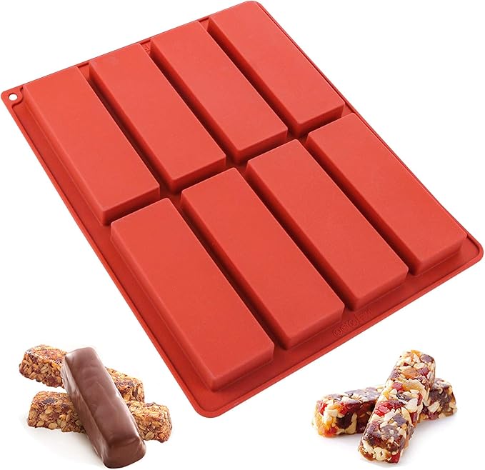 8-Cavity Butter Mould, Granola - Tray Mold Rectangle review and price