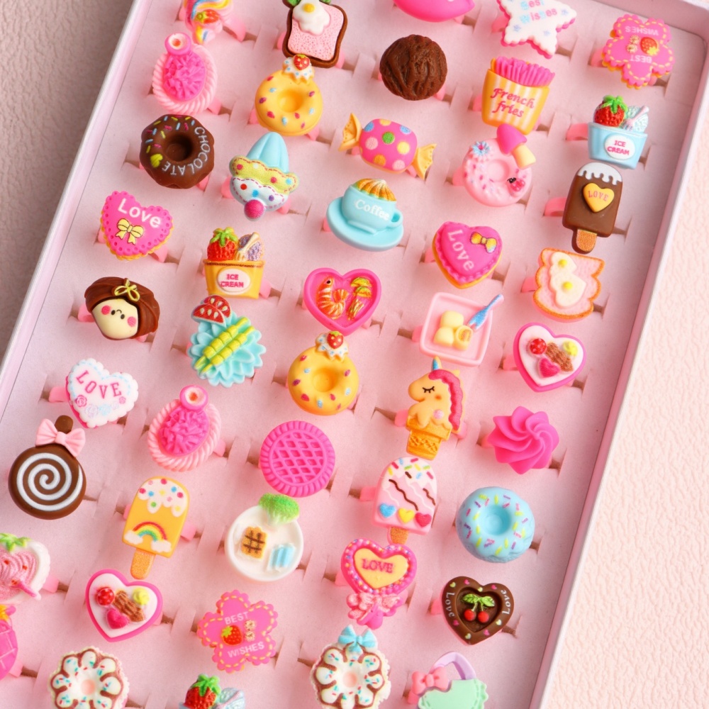 10/20/30/50/100Pcs/Lot Fashion - Resin Art Ring review and price