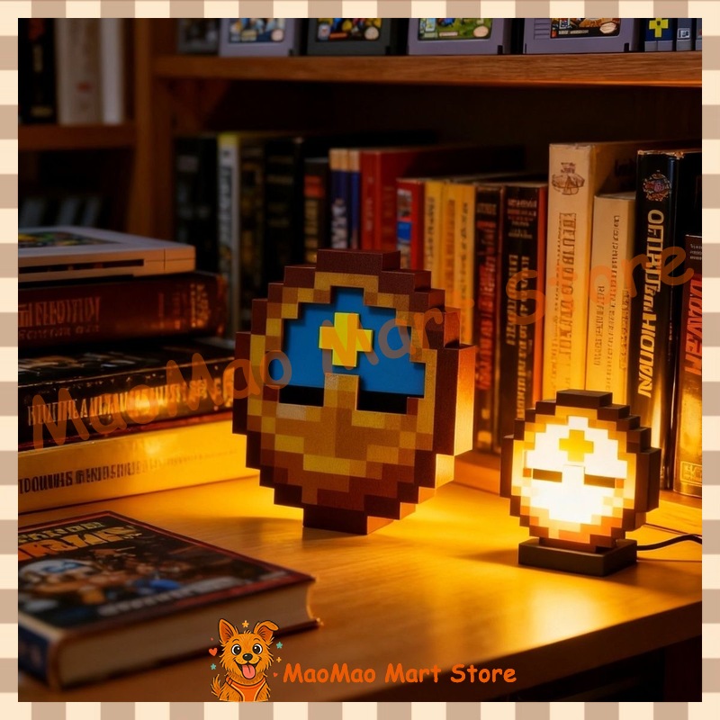 Chic Retro Pixel Art Style Sun - Resin Art Clock review and price