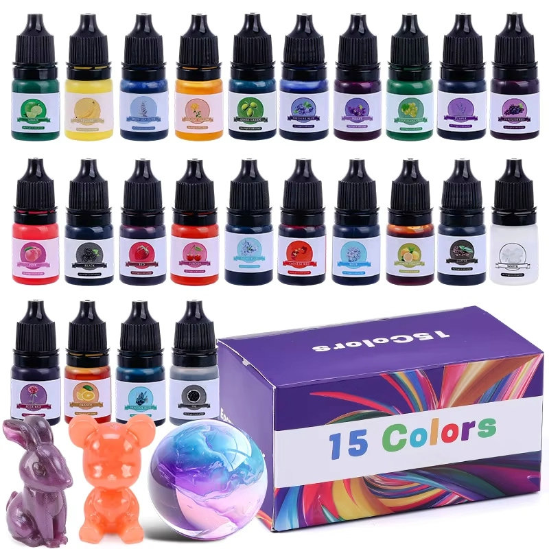 Epoxy Resin Color Pigment 24 V - Uv Resin Clear Hard review and price