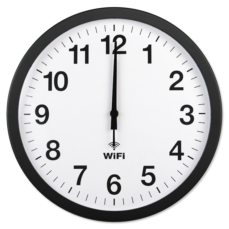 Smart clock WIFI automatic tim - Resin Art Clock review and price