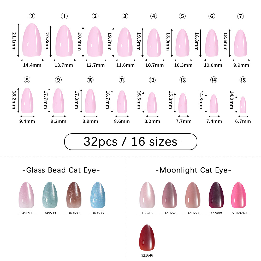 VITAGWX 32pcs Press on Nails A - Resin Color Paste review and price