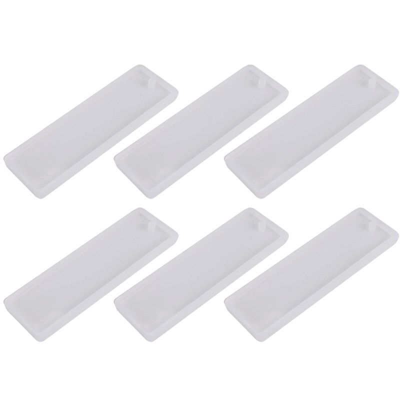 The New 6 Pcs/set Rectangle Si - Resin Art Bookmark review and price