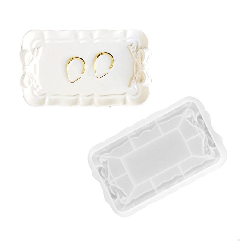 Bowknot Storage Tray Silicone  - Tray Mold Rectangle review and price