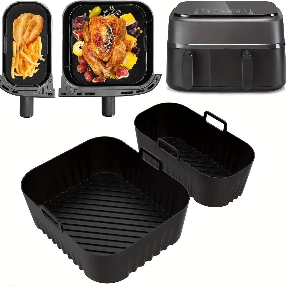 6L/3L Air Fryer Liner Non-Stic - Tray Mold Rectangle review and price