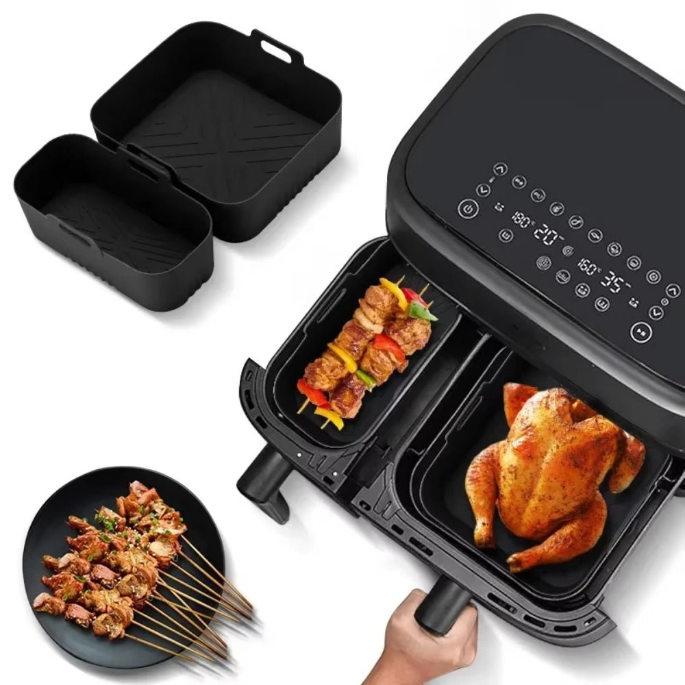 6L/3L Air Fryer Liner Non-Stic - Tray Mold Rectangle review and price