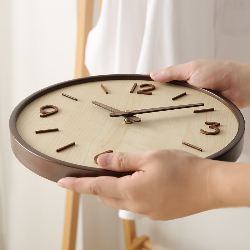 Modern Wooden Silent Art Wall  - Resin Art Clock review and price