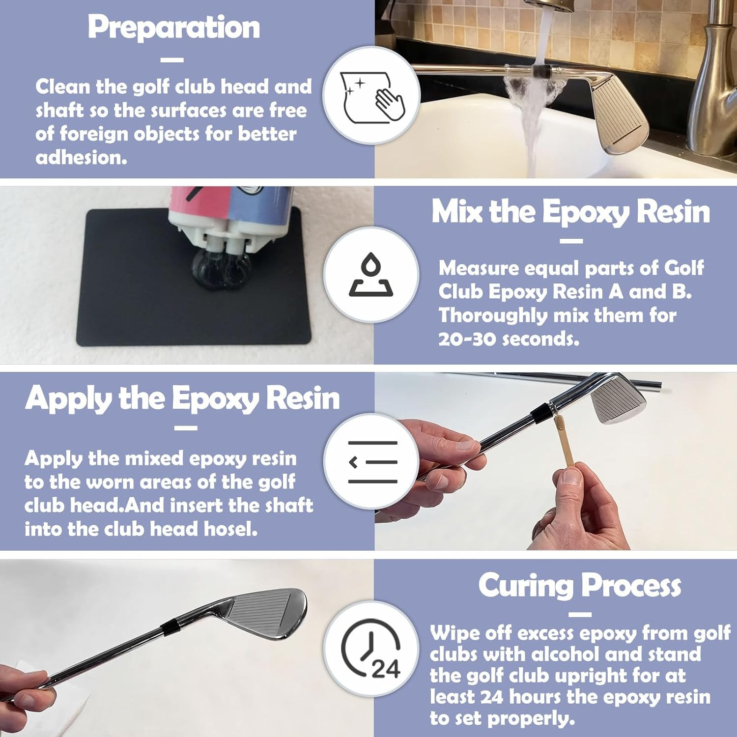 Long Cure Epoxy Glue for Golf  - Epoxy Resin Ab review and price