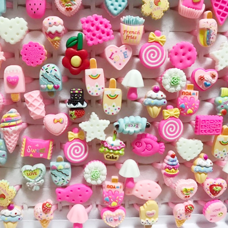 10pcs/Lot Cute Children's Cart - Resin Art Ring review and price