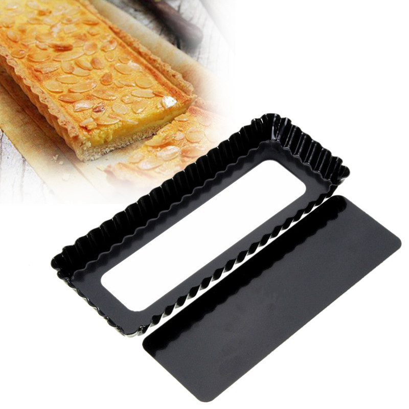 Fluted Pie Tart Pan Mold Bakin - Tray Mold Rectangle review and price