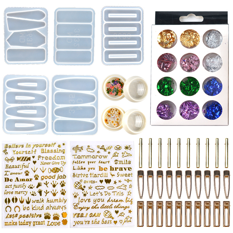 DIY Epoxy Resin Hair Clip Hair - Resin Art Stone review and price