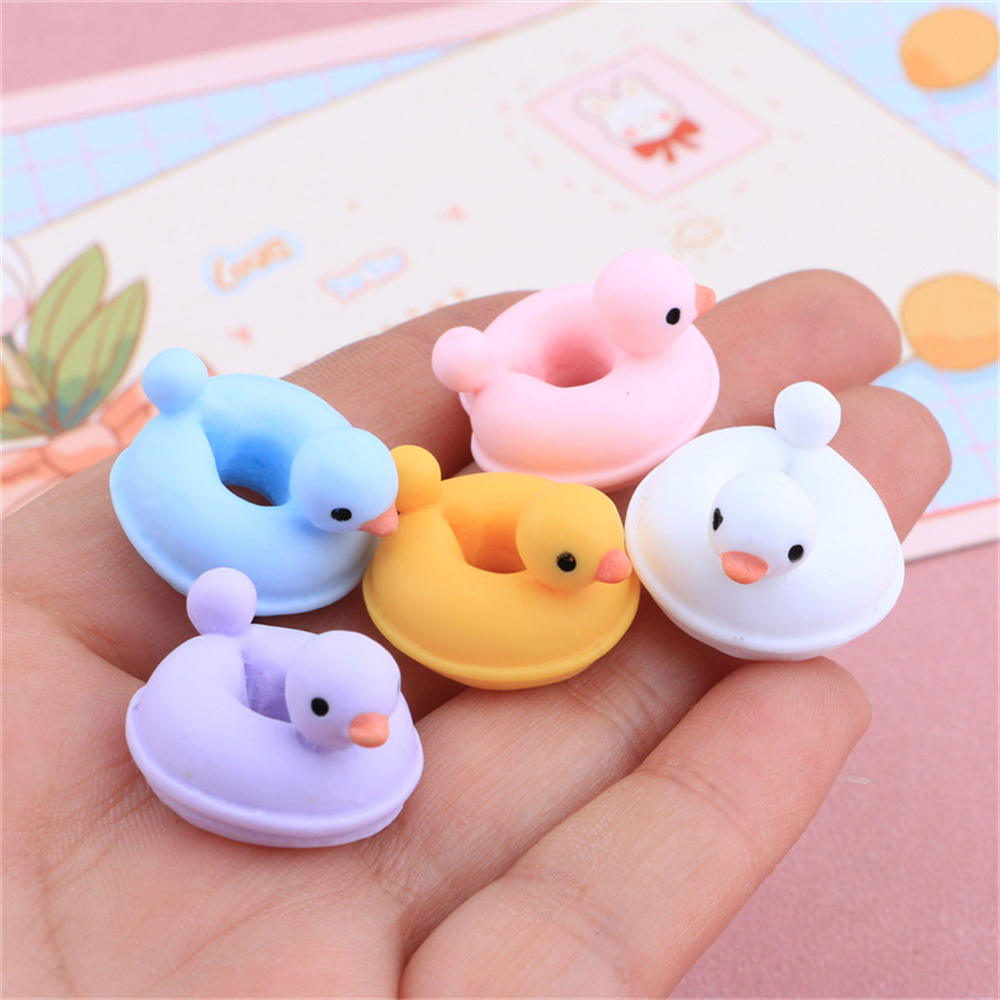 20Pcs Cartoon Duck Swim Ring D - Resin Art Ring review and price