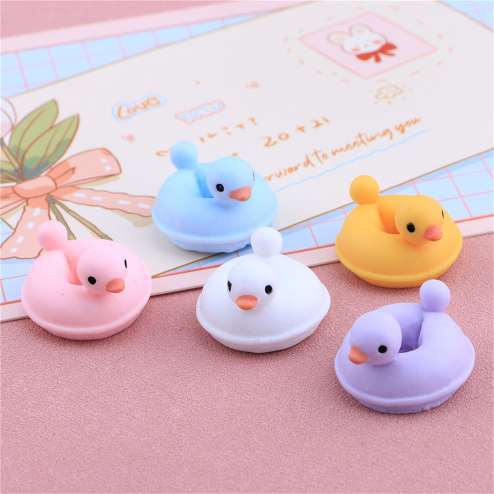 20Pcs Cartoon Duck Swim Ring D - Resin Art Ring review and price