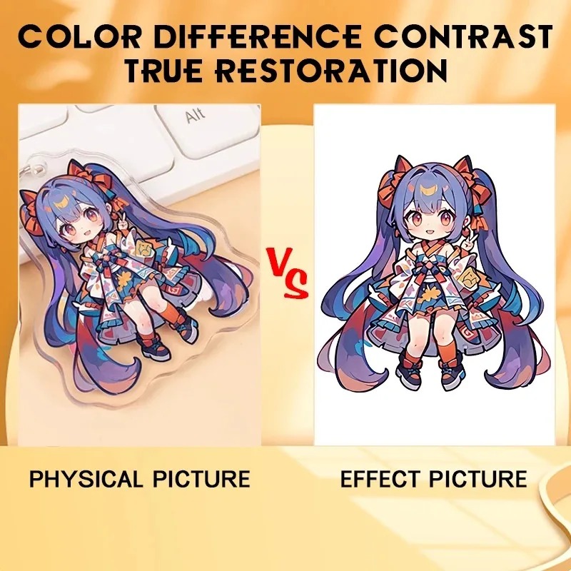 Kawaii Zero Two Anime Figure A - Resin Art Keychain Design review and price