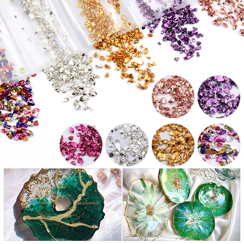 Epoxy Resin Colorful Metallic  - Uv Resin Clear Hard review and price