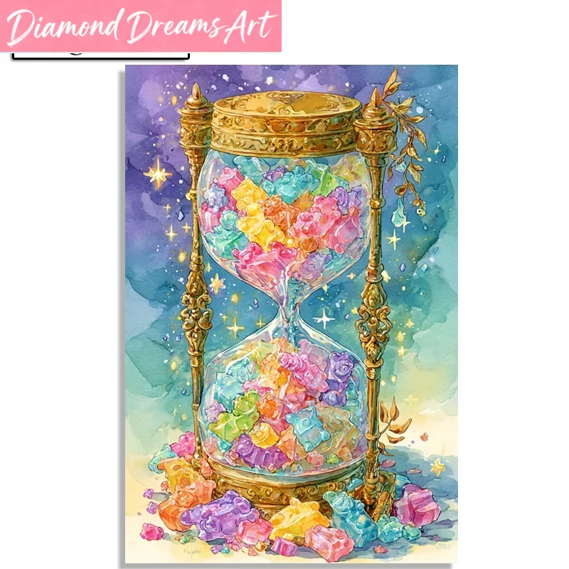 Frameless, Fairy Dust Diamond  - Resin Art Clock review and price
