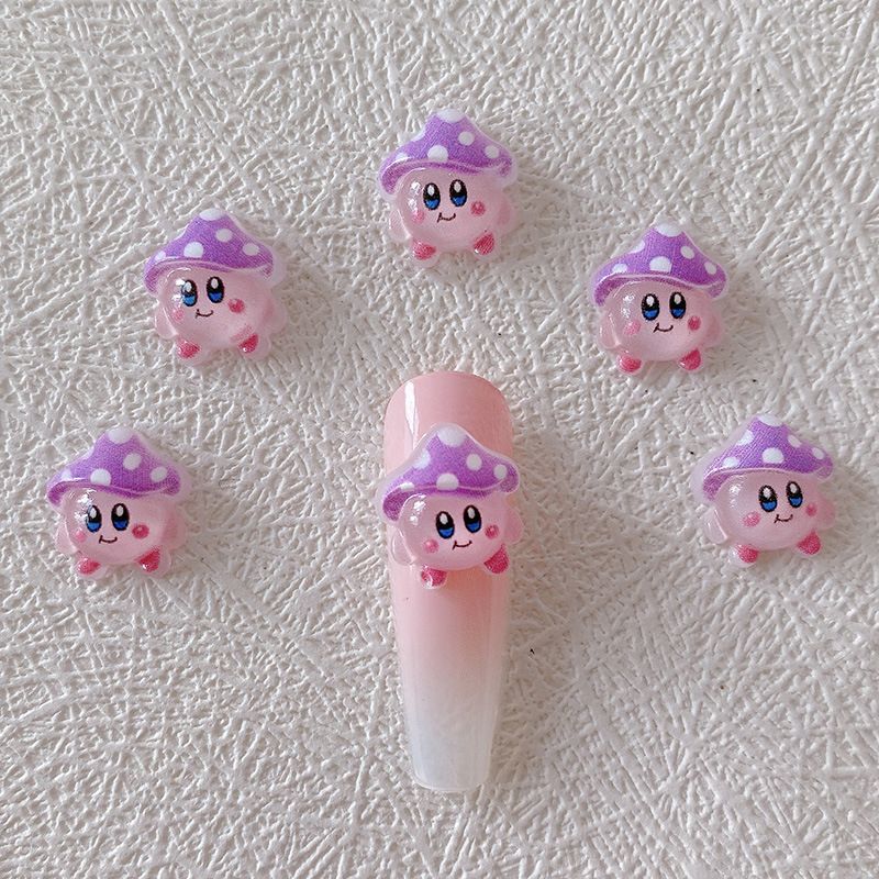 2/10/20pcs Kirby Nail Charms 3 - Resin Art And Decor review and price