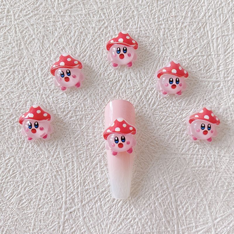 2/10/20pcs Kirby Nail Charms 3 - Resin Art And Decor review and price