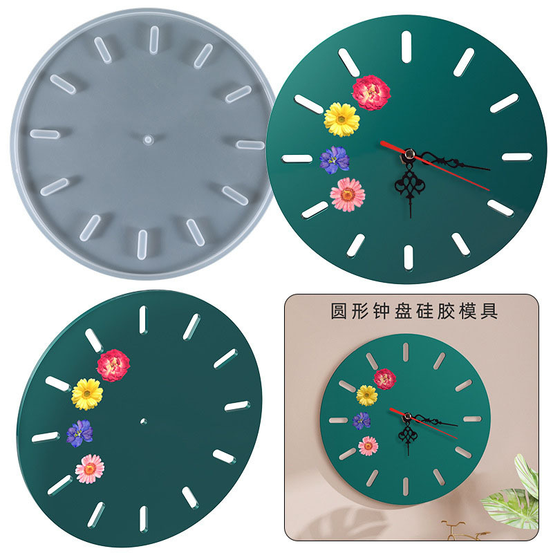 World Map Lotus Leaf Sakura Cl - Resin Art Clock review and price