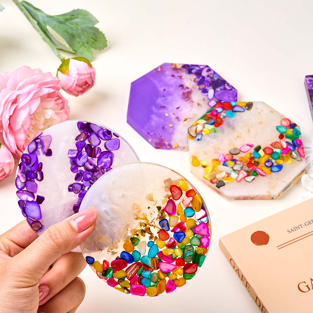 Epoxy Resin Coaster Making Kit - Epoxy Resin Ab review and price