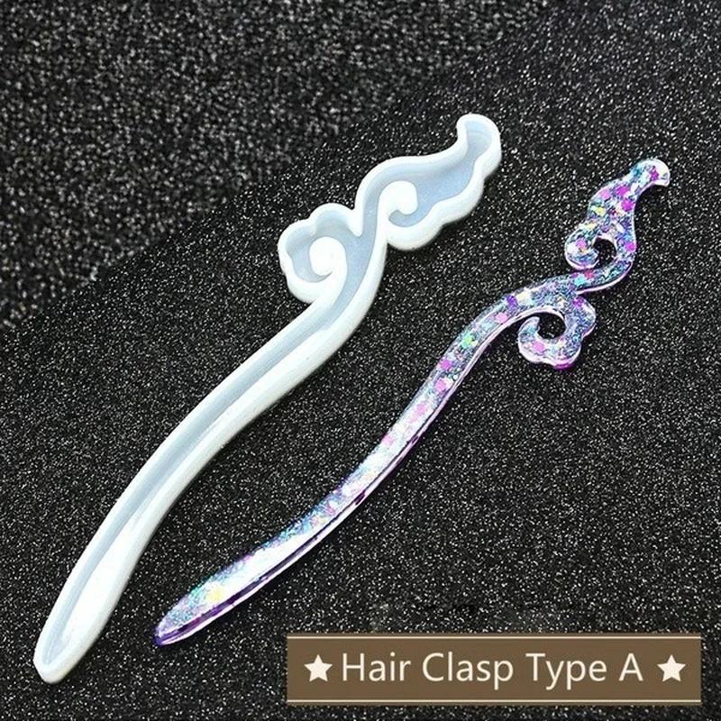 New Transparent Hairpin Silico - Resin Art Notes review and price