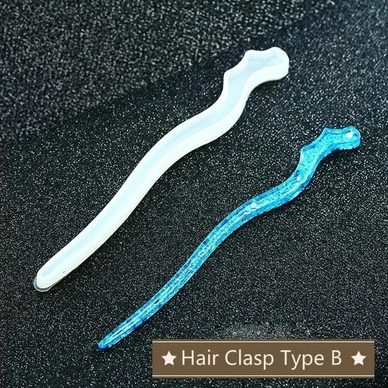 New Transparent Hairpin Silico - Resin Art Notes review and price