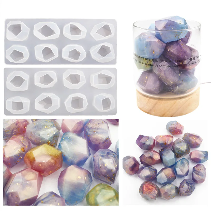DIY Crystal Irregular Stone Si - Resin Art Stone review and price