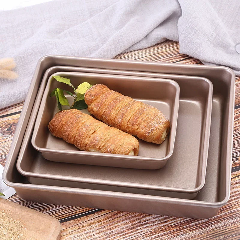 Rectangle Carbon Steel Cake Ba - Tray Mold Rectangle review and price