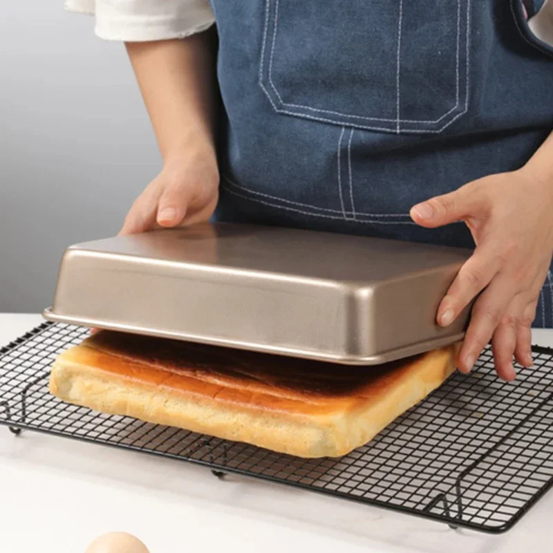 Rectangle Carbon Steel Cake Ba - Tray Mold Rectangle review and price