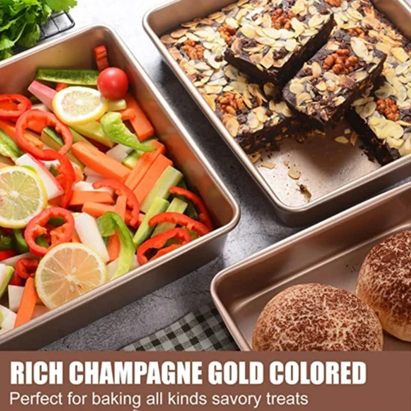 Rectangle Carbon Steel Cake Ba - Tray Mold Rectangle review and price