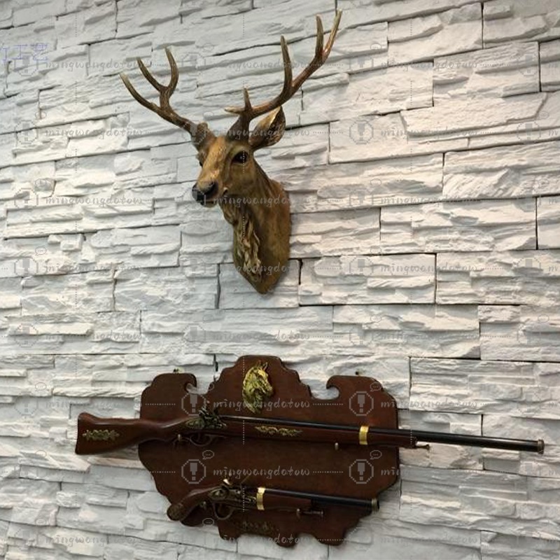 Faux Deer Head 17 inch Faux An - Resin Art And Decor review and price