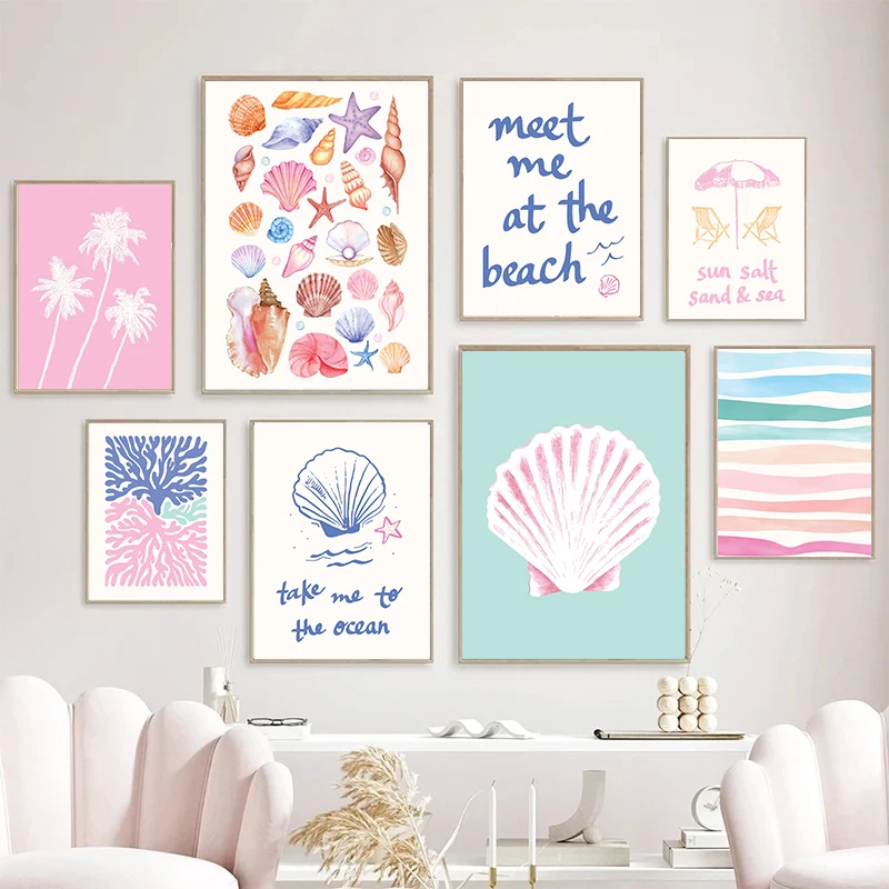 Coastal Gallery Wall Art Summe - Resin Art Wall Decor review and price